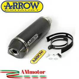 Terminale Di Scarico Arrow Honda Cbr 600 RR 07 - 2008 Slip-On Indy-Race Carbonio Moto Fondello Carbonio