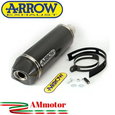 Terminale Di Scarico Arrow Honda Cbr 600 RR 13 - 2016 Slip-On Indy-Race Carbonio Moto Fondello Carbonio