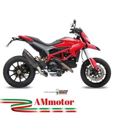 Mivv Ducati Hypermotard 821 Terminale Di Scarico Marmitta Suono Black Moto