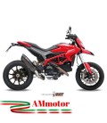 Mivv Ducati Hypermotard 821 Terminale Di Scarico Marmitta Suono Black Moto