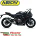 Terminale Di Scarico Arrow Honda Cbr 650 R 19 - 2022 Slip-On Pro-Race Titanio Moto