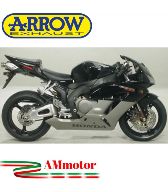 Terminale Di Scarico Arrow Honda Cbr 1000 RR 04 - 2005 Slip-On Maxi Race-Tech Alluminio Moto
