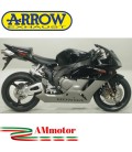 Terminale Di Scarico Arrow Honda Cbr 1000 RR 04 - 2005 Slip-On Maxi Race-Tech Alluminio Moto