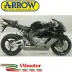 Terminale Di Scarico Arrow Honda Cbr 1000 RR 04 - 2005 Slip-On Maxi Race-Tech Titanio Moto