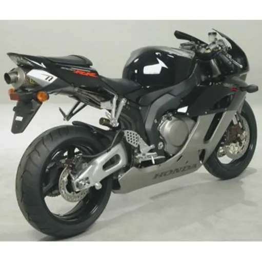 Terminale Di Scarico Arrow Honda Cbr 1000 RR 04 - 2005 Slip-On Maxi Race-Tech Titanio Moto