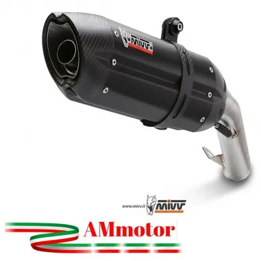Mivv Ducati Hyperstrada 821 Terminale Di Scarico Marmitta Suono Black Moto
