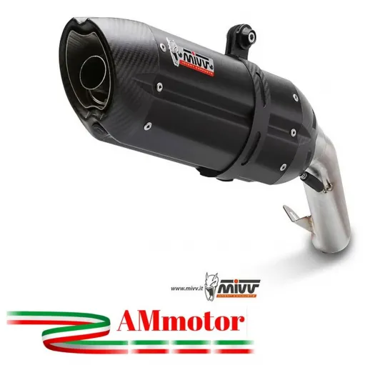 Mivv Ducati Hyperstrada 821 Terminale Di Scarico Marmitta Suono Black Moto