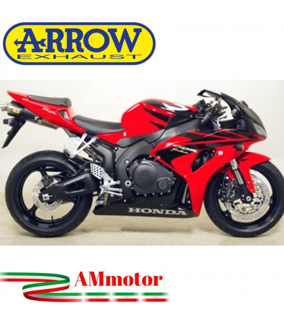 Terminale Di Scarico Arrow Honda Cbr 1000 RR 06 - 2007 Slip-On Maxi Race-Tech Alluminio Moto