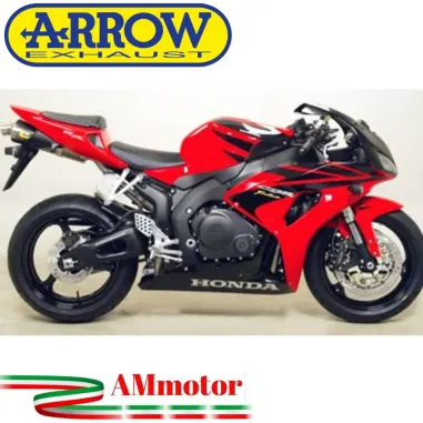 Terminale Di Scarico Arrow Honda Cbr 1000 RR 06 - 2007 Slip-On Maxi Race-Tech Alluminio Moto