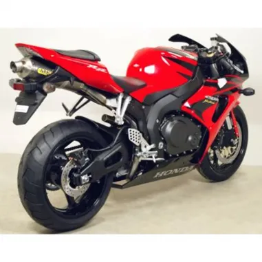 Terminale Di Scarico Arrow Honda Cbr 1000 RR 06 - 2007 Slip-On Maxi Race-Tech Alluminio Moto