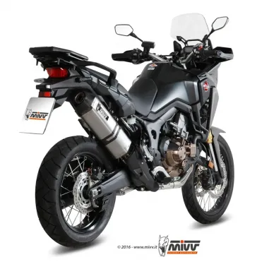 Mivv Honda Crf 1000 L Africa Twin Terminale Di Scarico Moto Marmitta Speed Edge Inox