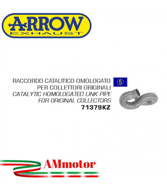 Raccordo Catalitico Honda Cbr 1000 RR 12 - 2013 Arrow Moto Per Collettori Originali