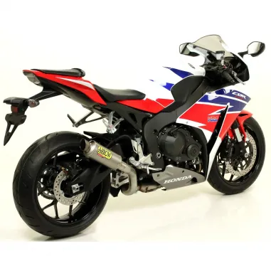 Terminale Di Scarico Arrow Honda Cbr 1000 RR 14 - 2016 Slip-On GP2 Titanio Moto