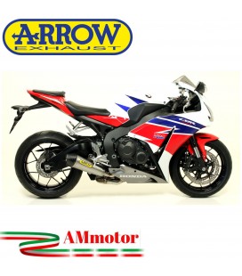 Terminale Di Scarico Arrow Honda Cbr 1000 RR 14 - 2016 Slip-On X-Kone Moto Fondello Carbonio Collettori Originali