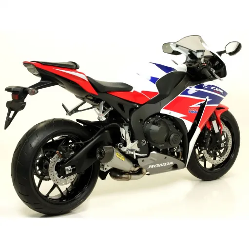 Terminale Di Scarico Arrow Honda Cbr 1000 RR 14 - 2016 Slip-On X-Kone Moto Fondello Carbonio Collettori Originali