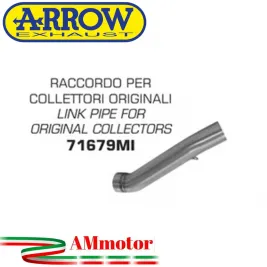 Raccordo Racing Honda Cbr 1000 RR 17 - 2019 Arrow Moto Per Collettori Originali