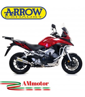 Terminale Di Scarico Arrow Honda Crossrunner 800 17 - 2020 Slip-On X-Kone Moto