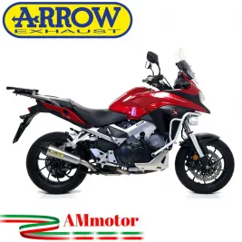 Terminale Di Scarico Arrow Honda Crossrunner 800 17 - 2020 Slip-On X-Kone Moto