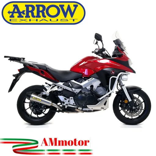 Terminale Di Scarico Arrow Honda Crossrunner 800 17 - 2020 Slip-On X-Kone Moto