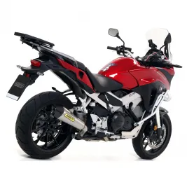 Terminale Di Scarico Arrow Honda Crossrunner 800 17 - 2020 Slip-On X-Kone Moto 2