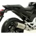 Terminale Di Scarico Arrow Honda NC 700 S 12 - 2014 Slip-On Race-Tech Titanio Moto Fondello Carbonio