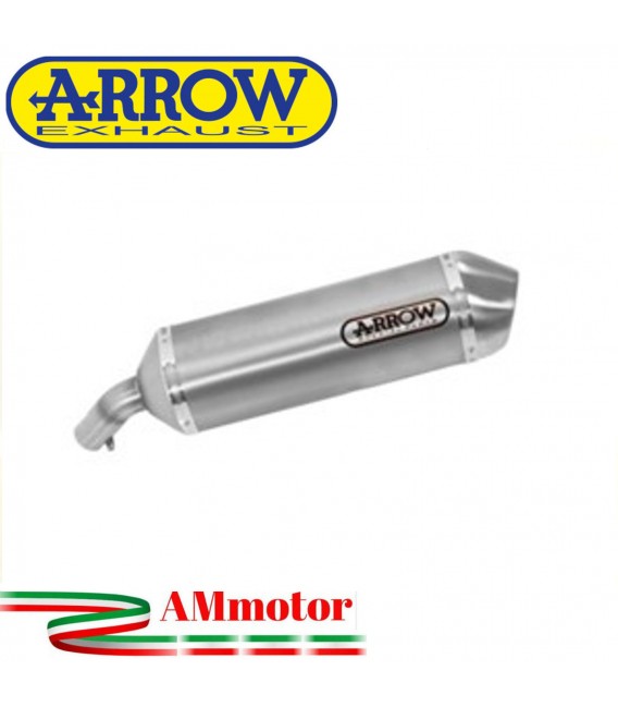 Terminale Di Scarico Arrow Honda NC 700 S 12 - 2014 Slip-On Race-Tech Alluminio Moto