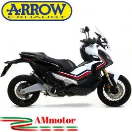 Terminale Di Scarico Arrow Honda X-Adv 750 17 - 2020 Slip-On Pro-Race Nichrom Dark Moto