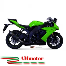 Mivv Kawasaki Zx-10 R Terminale Di Scarico Moto Marmitta Suono Black Omologato