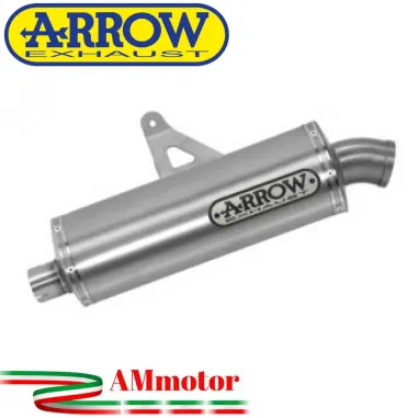 Terminale Di Scarico Arrow Honda Crf 1000L Africa Twin 16 - 2019 Slip-On Maxi Race-Tech Titanio Moto