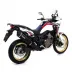 Terminale Di Scarico Arrow Honda Crf 1000L Africa Twin 16 - 2019 Slip-On Maxi Race-Tech Alluminio Dark Moto Fondello Carbonio
