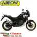 Terminale Di Scarico Arrow Honda Crf 1100L Africa Twin 20 - 2023 Maxi Race-Tech Titanio Moto