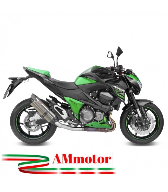 Mivv Kawasaki Z 800 Terminale Di Scarico Moto Marmitta Suono Inox Omologato