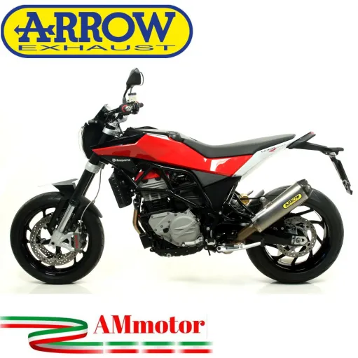 Terminale Di Scarico Arrow Husqvarna Nuda 900 / Nuda 900 R Slip-On Works Titanio Moto