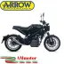 Terminale Di Scarico Arrow Husqvarna Svartpilen / Vitpilen 401 18 - 2019 Slip-On Pro-Race Nichom Moto