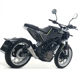 Terminale Di Scarico Arrow Husqvarna Svartpilen / Vitpilen 401 18 - 2019 Slip-On Pro-Race Nichom Moto 2