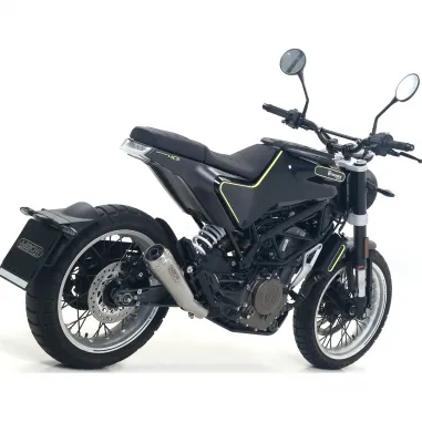 Terminale Di Scarico Arrow Husqvarna Svartpilen / Vitpilen 401 18 - 2019 Slip-On Pro-Race Nichom Moto
