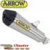Terminale Di Scarico Arrow Kawasaki ER-6F 12 - 2016 Slip-On X-Kone Moto