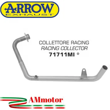 Kawasaki Ninja 125 19 - 2020 Arrow Moto Collettore Di Scarico Racing In Acciaio