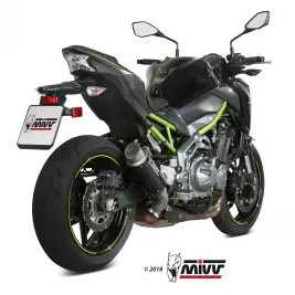 Mivv Kawasaki Z 900 Terminale Di Scarico Marmitta Gp Pro Carbonio Moto Omologato 2