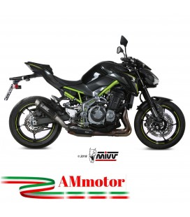 Mivv Kawasaki Z 900 Terminale Di Scarico Marmitta Gp Pro Carbonio Moto Omologato