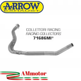 Kawasaki Ninja 400 18 - 2021 Arrow Moto Collettori Di Scarico Racing In Acciaio