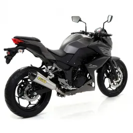 Terminale Di Scarico Arrow Kawasaki Z 300 15 - 2016 Slip-On X-Kone Moto 2