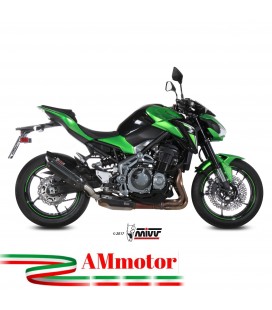 Mivv Kawasaki Z 900 Terminale Di Scarico Marmitta Suono Black Moto Omologato