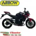 Terminale Di Scarico Arrow Kawasaki Z 400 19 - 2020 Slip-On GP2 Titanio Moto