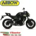 Terminale Di Scarico Arrow Kawasaki Z 650 2020 Slip-On Race-Tech Carbonio Moto Fondello Carbonio