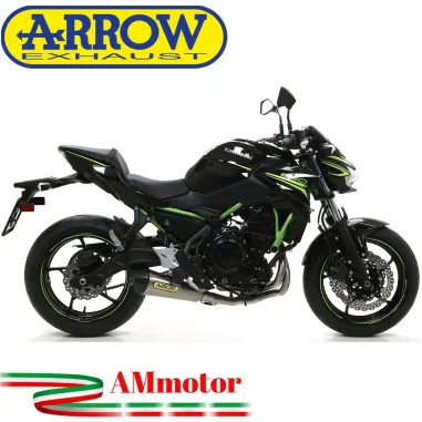 Terminale Di Scarico Arrow Kawasaki Z 650 2020 Slip-On X-Kone Moto