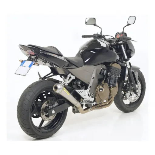 Terminale Di Scarico Arrow Kawasaki Z 750 04 - 2006 Slip-On Pro-Race Nichrom Moto
