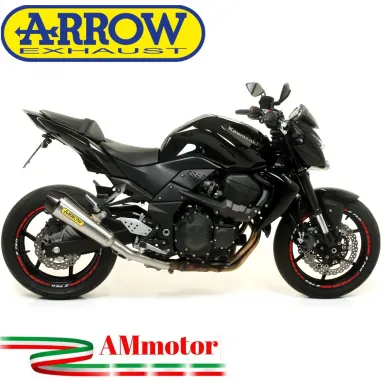 Terminale Di Scarico Arrow Kawasaki Z 750 07 - 2014 Slip-On X-Kone Moto