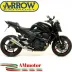 Terminale Di Scarico Arrow Kawasaki Z 750 07 - 2014 Slip-On X-Kone Moto