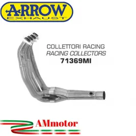 Kawasaki Z 750 07 - 2014 Arrow Moto Collettori Di Scarico Racing In Acciaio